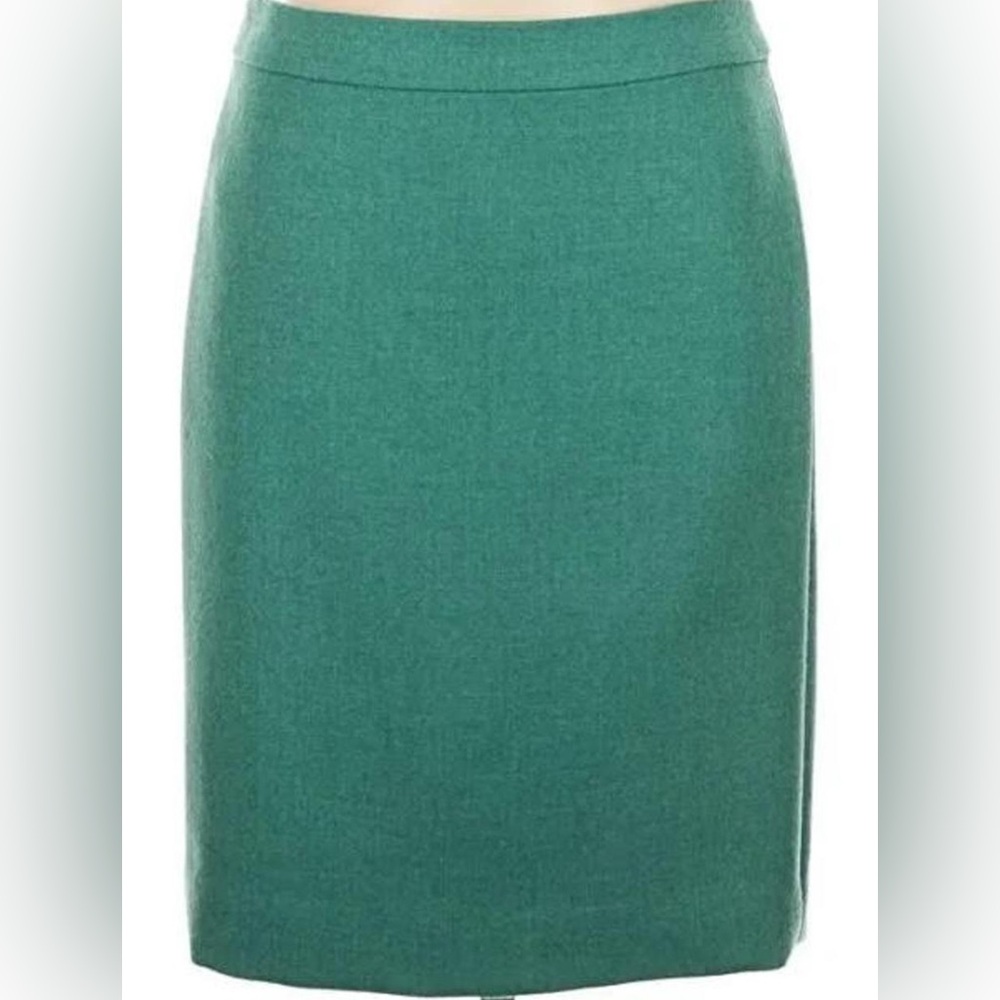Green Pencil Skirt for Women